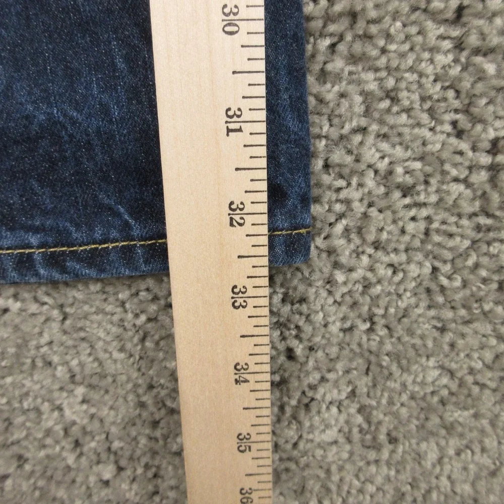Abercrombie & Fitch Jeans Mens 34x34 Blue The A&F Slim Straight Denim Pants